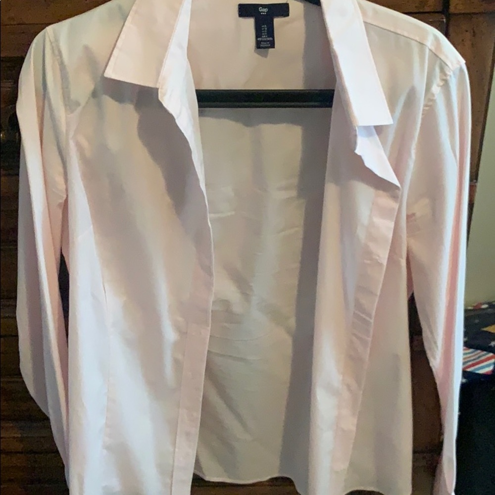 Pink dress shirt size L